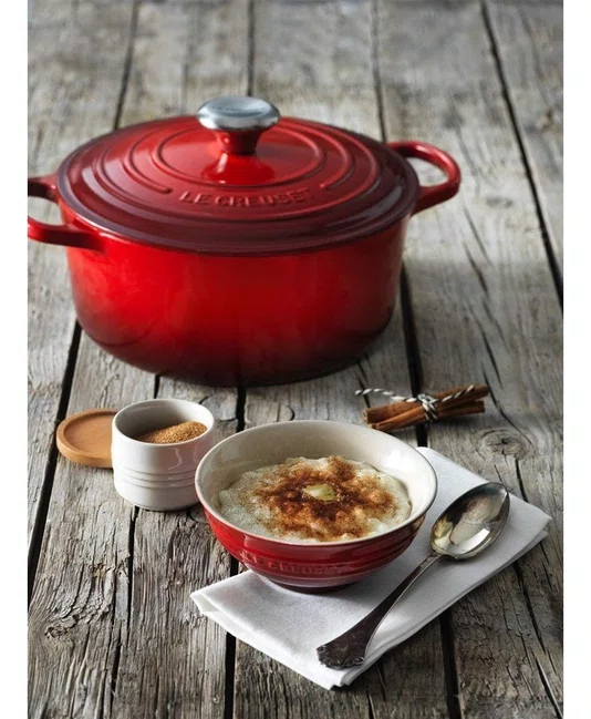 Panela Redonda 22cm Signature Vermelho Cerise - Le Creuset