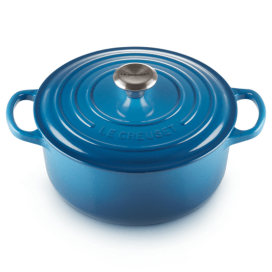 Panela Redonda 24cm Signature Azul Marseille Le Creuset