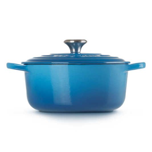 Panela Redonda 24cm Signature Azul Marseille Le Creuset