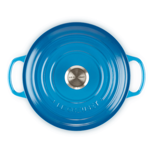 Panela Redonda 24cm Signature Azul Marseille Le Creuset