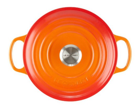 Panela Redonda 24cm Signature Laranja - Le Creuset
