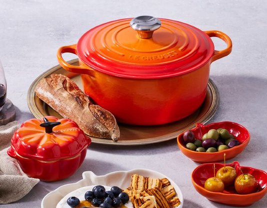 Panela Redonda 24cm Signature Laranja - Le Creuset