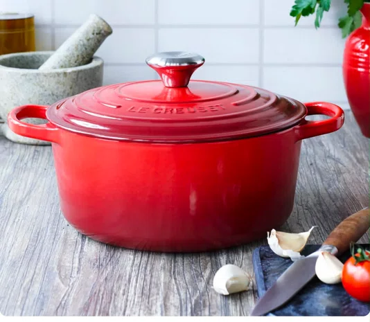 Panela Redonda 26cm Sig Vermelho Cerise - Le Creuset