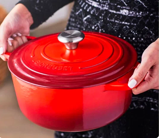 Panela Redonda 26cm Sig Vermelho Cerise - Le Creuset