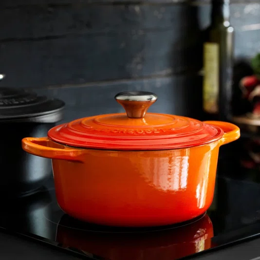Panela Redonda 26cm Signature Laranja - Le Creuset