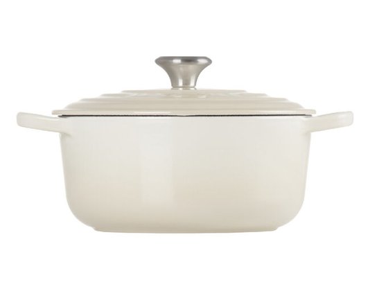 Panela Redonda 26cm Signature Meringue Le Creuset