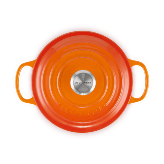 Panela Redonda Signature Laranja 28cm - Le Creuset