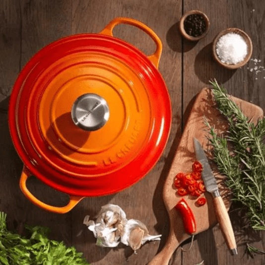 Panela Redonda Signature Laranja 28cm - Le Creuset