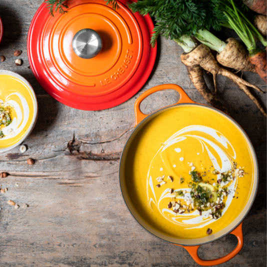 Panela Redonda Signature Laranja 28cm - Le Creuset