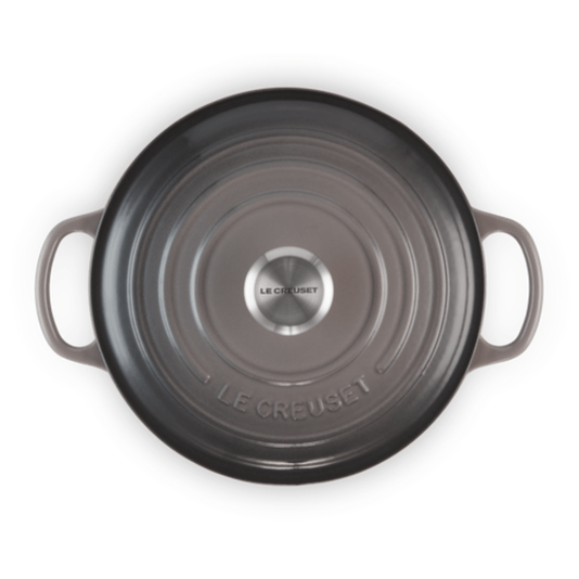 Panela Redonda 24cm Signature Flint Le Creuset