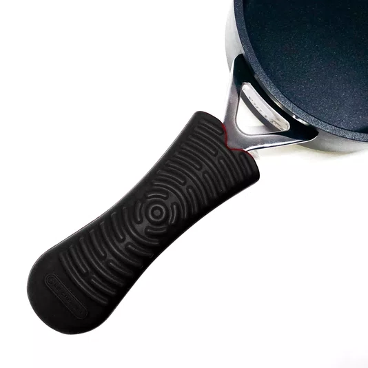 Pegador para Cabo de Silicone 16cm Sign Matte Black - Le Creuset