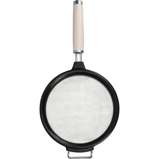 Peneira Aço Cozinha Coar Polvilhar Prático Creme - Kitchenaid
