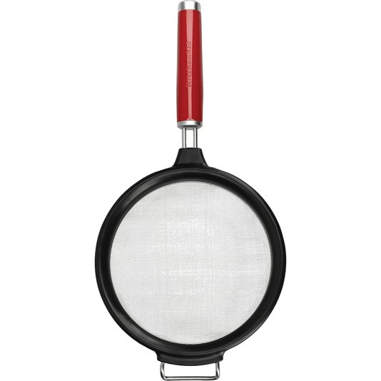 Peneira Aço Cozinha Coar Polvilhar Prático Vernelho - Kitchenaid