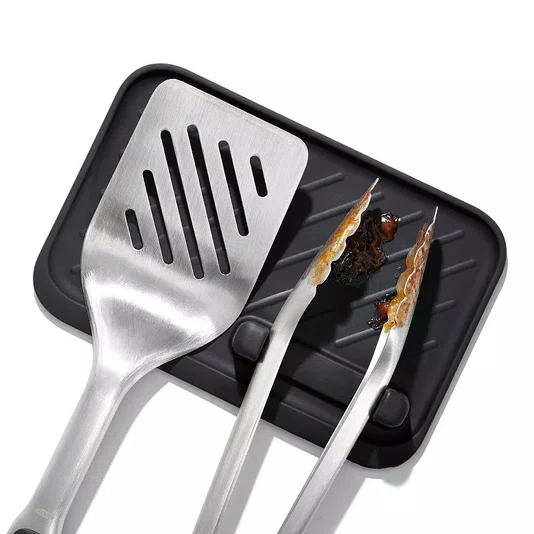 Pinça e Espatula Churrasco Inox 2pçs - Oxo