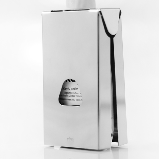 Porta Adoçante Ritratto Pequeno Inox - Riva