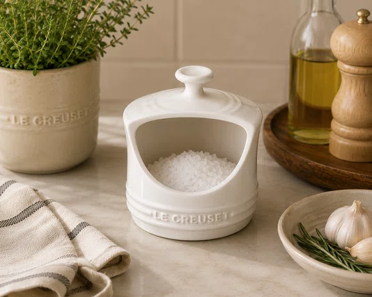 Porta Sal Branco White 300ml - Le Creuset