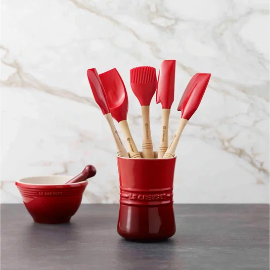 Porta Utensilios 1,1l Vermelho Cerise - Le Creuset