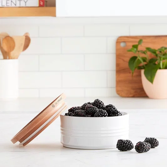 Pote com Tampa 220ml Scand Branco White - Le Creuset