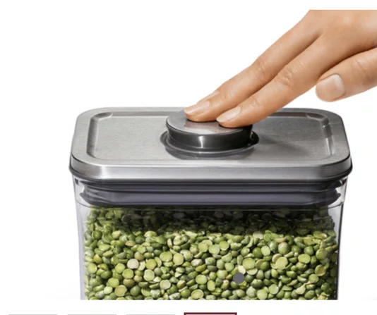 Pote Hermetico Aco Inox 4,2 Llitros Steel