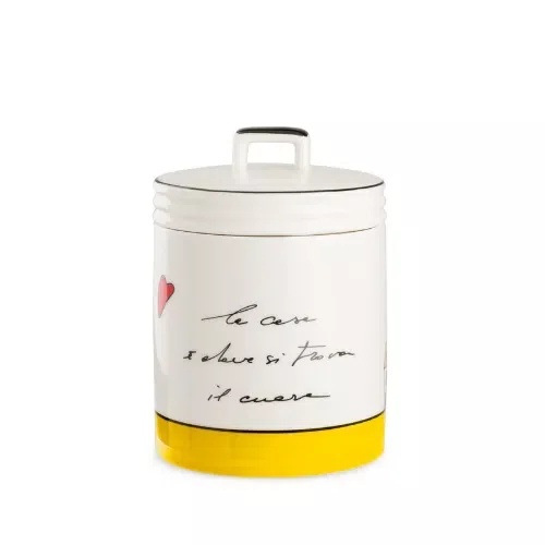 Pote Le Casette 9X12cm Amarelo - Egan