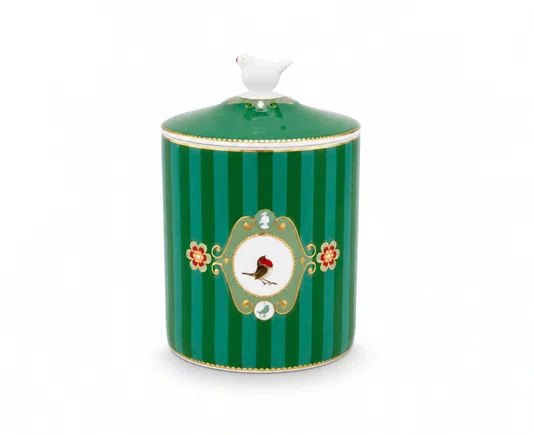 Pote Medallion Stripes Esmeralda Love Birds - Pip Studio