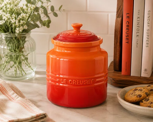 Pote para Biscoito 2,4l Laranja - Le Creuset