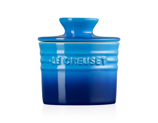 Pote para Manteiga 170ml Azure Azul - Le Creuset