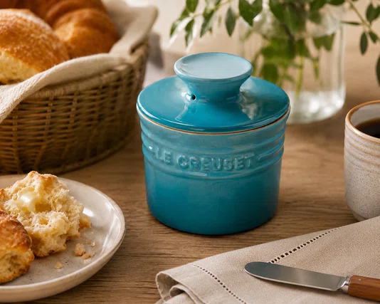 Pote para Manteiga Azul Caribe - Le Creuset