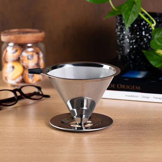 Filtro para Café Pour Over em Aço Inox - Bialetti