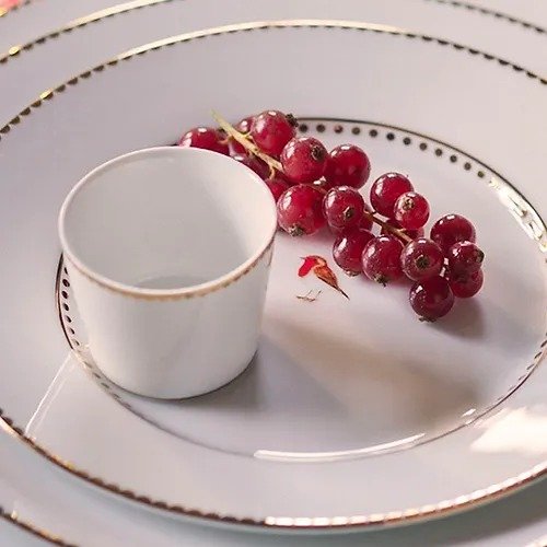 Prato de Jantar Branco - Love Birds - Pip Studio