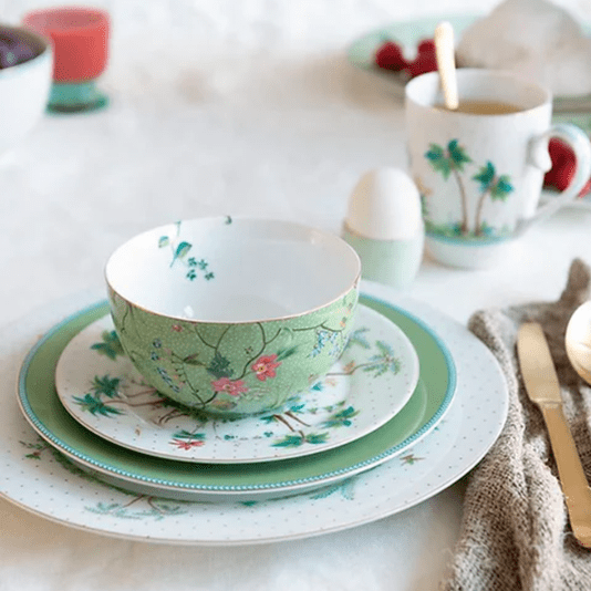 Prato de Jantar Dots Branco - Jolie - Pip Studio