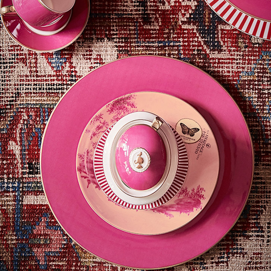 Prato de Jantar Rosa - Pip Chique - Pip Studio
