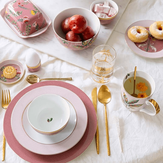 Prato de Jantar Rosa - La Majorelle - Pip Studio