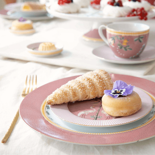 Prato de Jantar Rosa - La Majorelle - Pip Studio