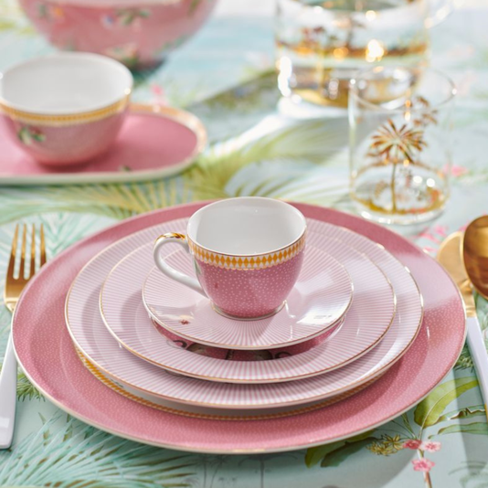 Prato de Jantar Rosa - La Majorelle - Pip Studio