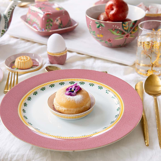 Prato de Jantar Rosa - La Majorelle - Pip Studio