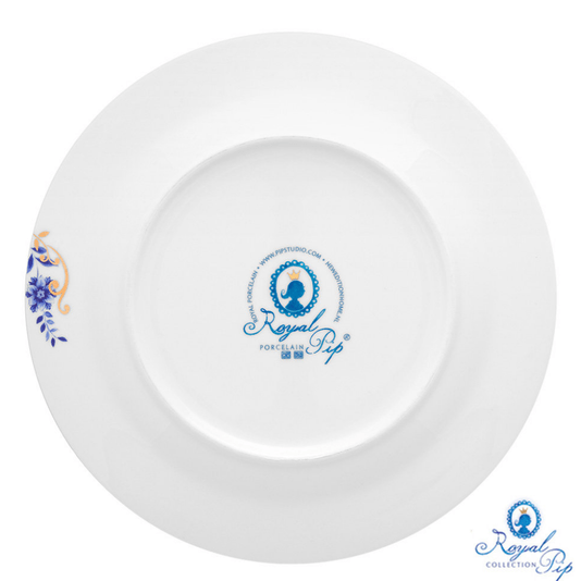 Prato de Jantar Stripes Azul - Royal Stripes - Pip Studio