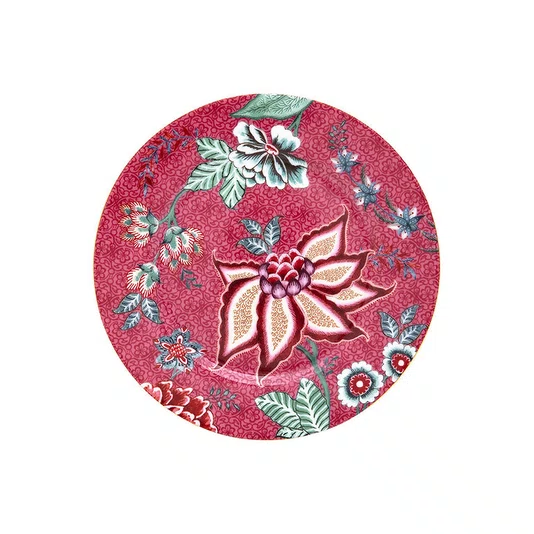 Prato de Pão Rosa - Flower Festival - Pip Studio