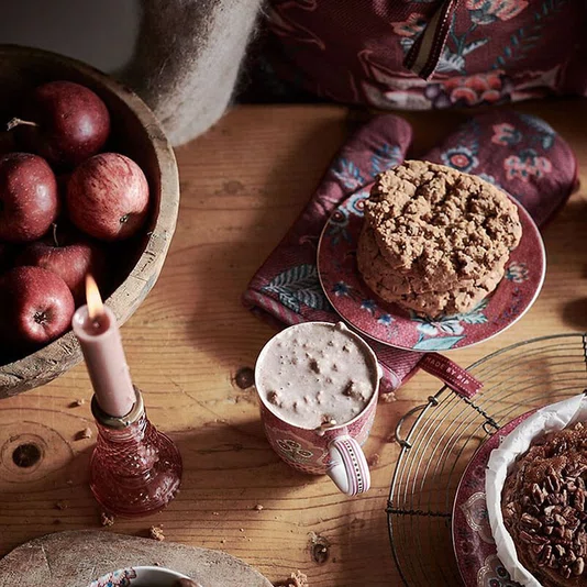 Prato de Pão Rosa - Flower Festival - Pip Studio