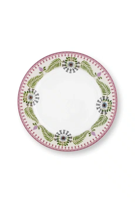 Prato de Sobremesa 23cm Off White Lily&Lotus - Pip Studio