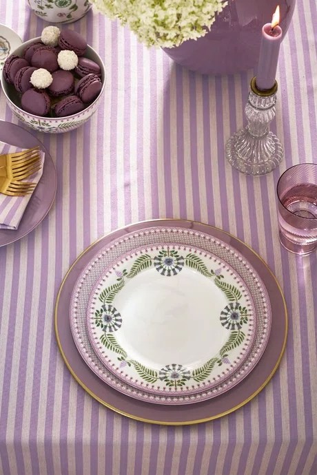 Prato de Sobremesa 23cm Off White Lily&Lotus - Pip Studio