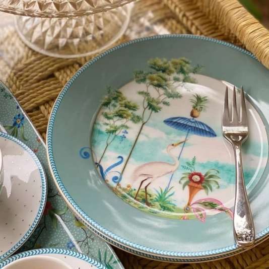 Prato de Sobremesa Jolie Azul - Pip Studio