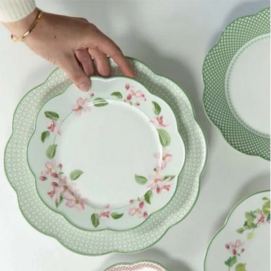 Prato de Sobremesa Flor Horticool Green 20.5cm - Tea Delight