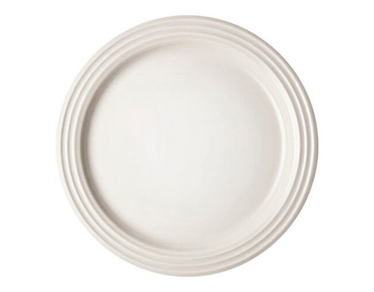 Prato de Sobremesa 22cm Meringue Le Creuset