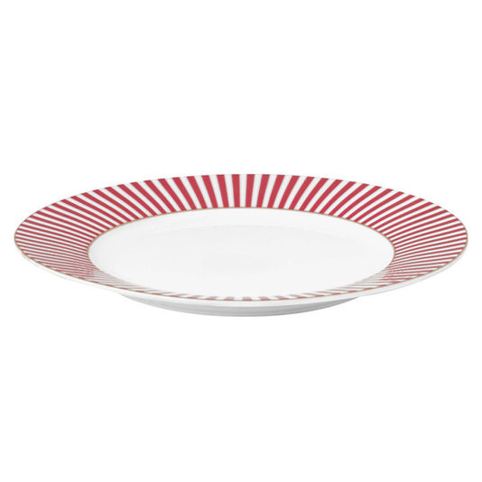 Prato de Sobremesa Stripes Rosa 21cm - Pip Studio