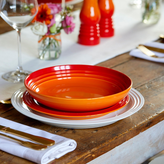 Prato Fundo 22cm Laranja - Le Creuset