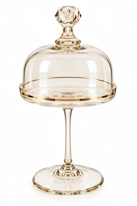 Prato para Doces Patisserie em Cristal com - L`hermitage