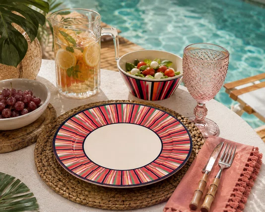 Prato Raso Melamine Colore 28cm - Tuut
