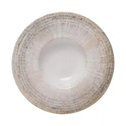 Prato Risoto Marea Off Ceramica 28cm  Unidade - Wolf
