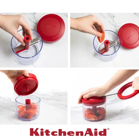 Processador de Alimentos Manual Triturador Moedor - Kitchenaid